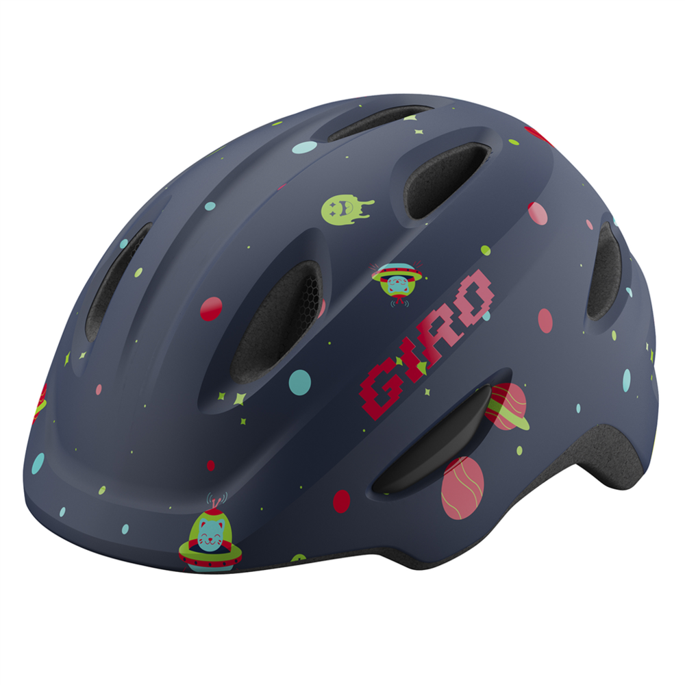 Giro Scamp Helmet S matte midnight space Jungen